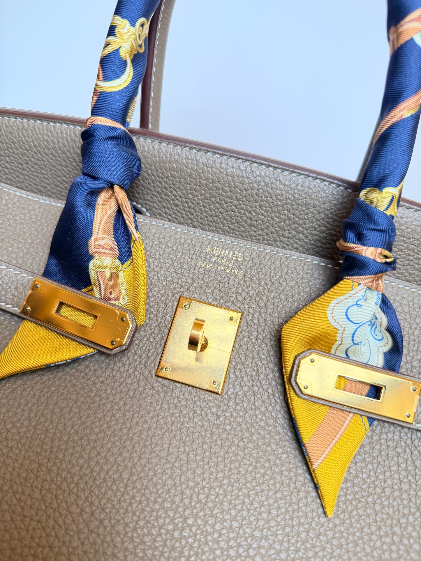 Hermès Birkin 35 Togo Leather – Size 35 cm | Stamp R (2014) | Gold Hardware
