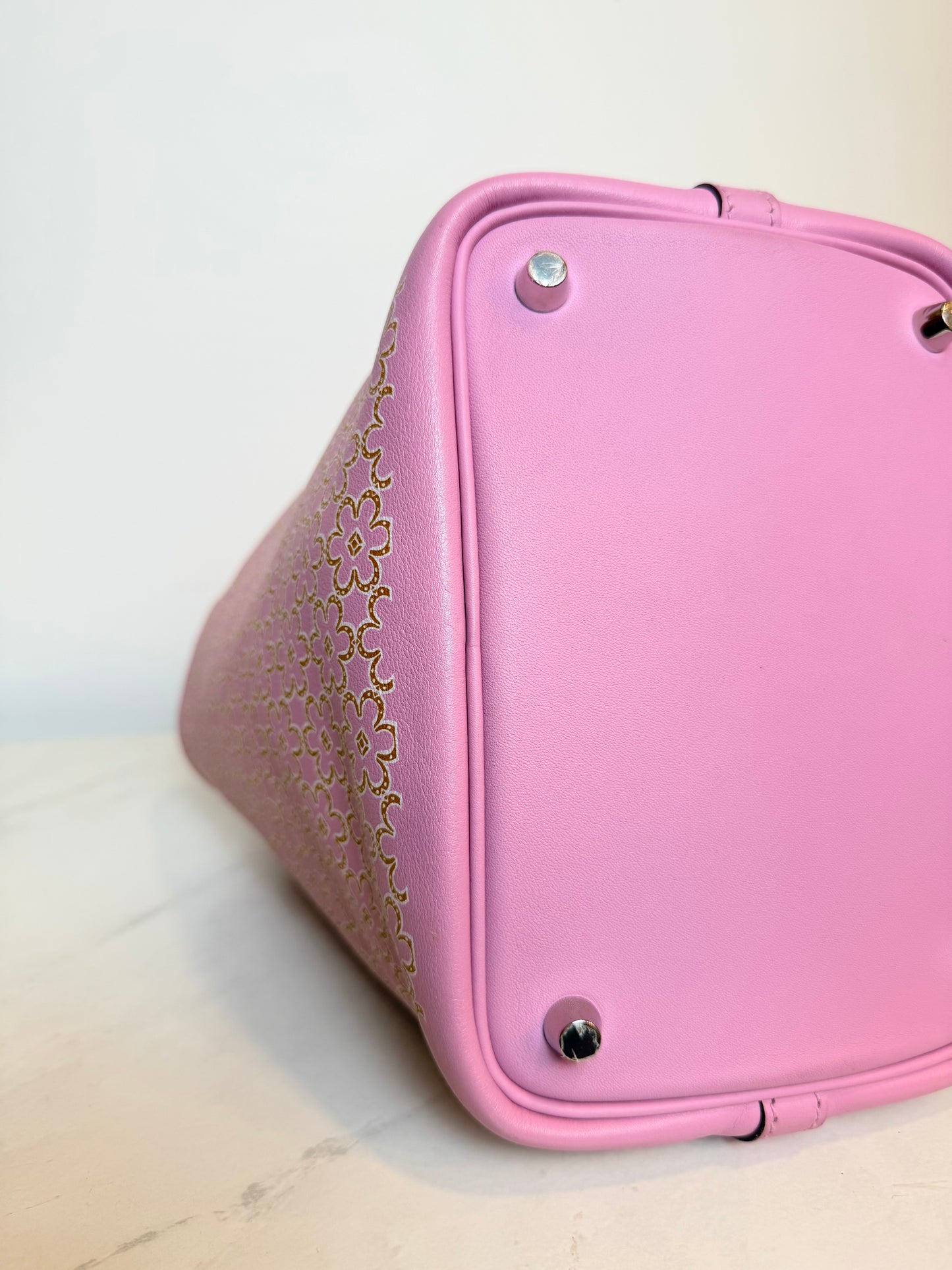 Hermès Lucky Daisy Picotin 18 PM – Swift Leather Pink Floral | Palladium Hardware