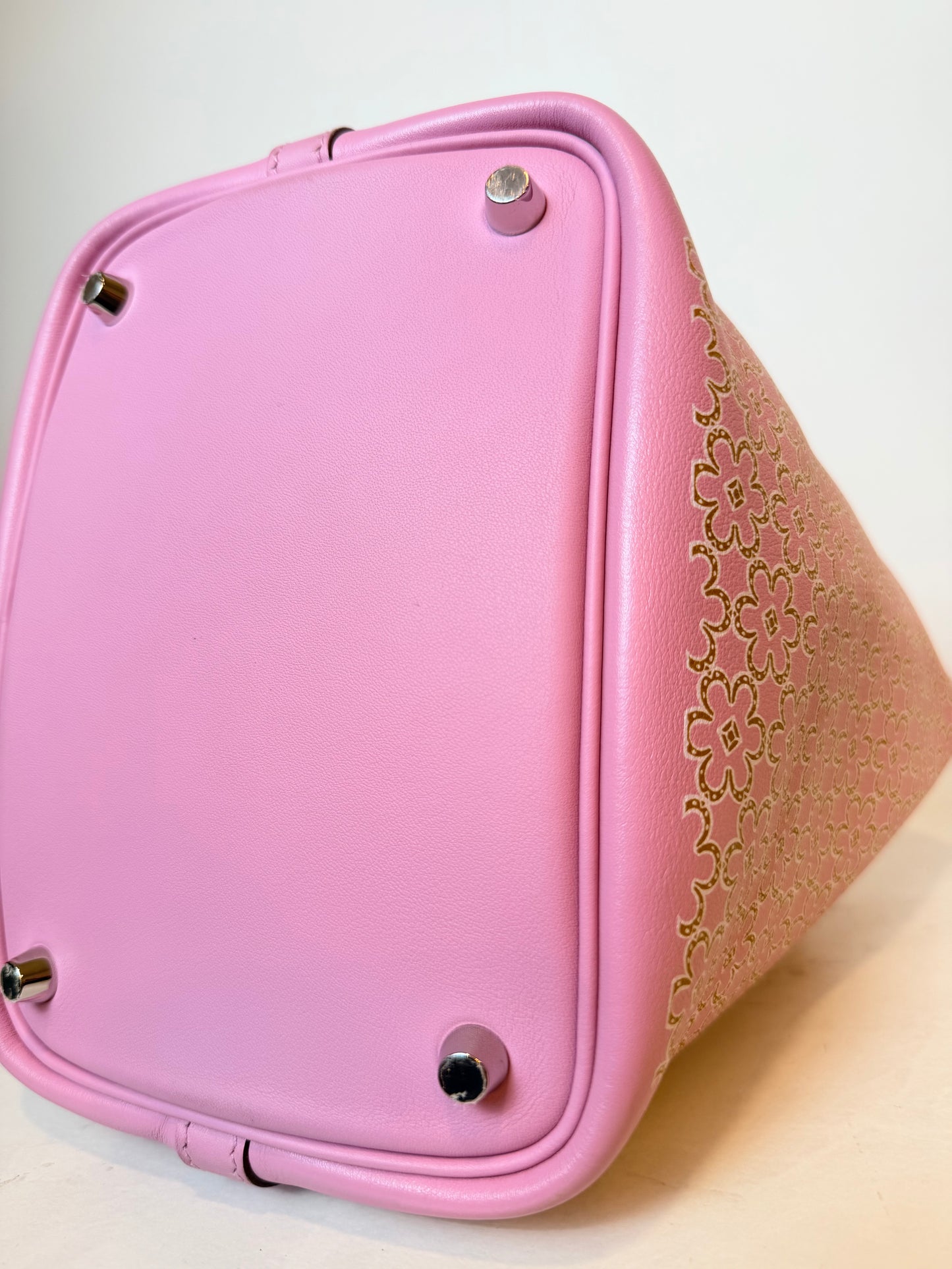 Hermès Lucky Daisy Picotin 18 PM – Swift Leather Pink Floral | Palladium Hardware